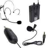 Magicvoice Mv-19601 UHF Kablosuz Enstrüman Uyumlu Bluetooth Jak Girişli İkili Mikrofon Set - 2