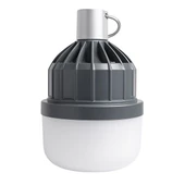 Ledx LN-616 80 Watt TYPE-C Şarjlı Taşınabilir Asma Kancalı Kamp Çadır Lambası 6500K 1200Mah 3 Modlu ABS Malzeme - 1
