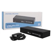 Powermaster PM-4832 8 Port Video Stereo Audio Dağıtıcı Çoğaltıcı 1024X768-85HZ - 4