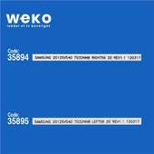 Wkset-5253 35894X1 35895X1 Samsung 2012Svs40 7032Nnb 2 Adet Led Bar (56Led) thumbnail 2