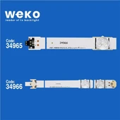 Wkset-5086 34965X5 34966X5 V5df-480 10 Adet Led Bar ( Tvnizin içindeki led barla aynısı olduğunu görmeden almayınız. Led bar ürünlerinde paket açıldığında iade kabul edilmemektedir. ) thumbnail 2