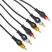 Powermaster PM-11587 3 RCA TOS 20 Metre Kablo Video Audio Stereo Ses - 2