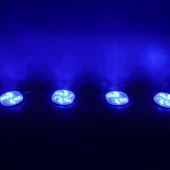 Powermaster PM-14698 12 Volt 3 Watt Mavi Yanıp Sönen Çakar 6565-2835 Modül Led 65X65x12mm thumbnail 3