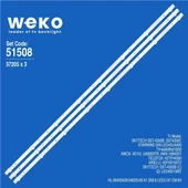 Skytech SST4350C 43'' 3 Adet Tv Led Bar ( Tvnizin içindeki led barla aynısı olduğunu görmeden almayınız. Led bar ürünlerinde paket açıldığında iade kabul edilmemektedir. ) thumbnail 1