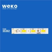 Sanyo LE32S8HA 32'' İnç 4 Adet Tv Led Bar ( Tvnizin içindeki led barla aynısı olduğunu görmeden almayınız. Led bar ürünlerinde paket açıldığında iade kabul edilmemektedir. ) thumbnail 2