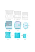 Bebek Anne Hastane Çantası Düzenleyici Organizer 6 Parça Set - 5