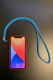 Rasta Büyük Boy Telefon İpi, Telefon Askısı, Telefon İpi Charm - 1