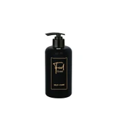 Sıvı Sabunluk Yuvarlak Plastik Pompalı 500 ML - Siyah - 4
