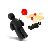 Özel Tasarım Adam Şeklinde Voodoo Kürdanlık thumbnail 1