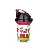 Tedy Pipetli Çocuk Içecek Bardağı Desenli Bardak 300ml - 3