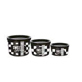 Saklama Kabı 3 Boy İç İçe Geçmeli Kolay Saklanır Yer Tutmaz- (360-800-1400ml) thumbnail 3