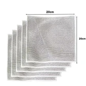3 Adet Çok Fonksiyonlu Çizmeyen Tel Bulaşık Bezi Bulaşık Havlusu Bulaşık Temizlik Ovma Bezi thumbnail 3