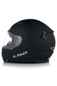 LS2 Rapıd 2 Mat Siyah Fullface Motosiklet Kaskı Şefaf Camlı thumbnail 5