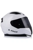 LS2 Rapıd 2 Beyaz Kapalı Motosiklet Kaskı Siyah Camlı thumbnail 4