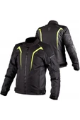 LS2 Sepang 4 Mevsim Motosiklet Montu Siyah-Gri-Neon Sarı - 1