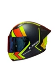 LS2 RAPID 2 EXTRA NEON SARI-NAVY MAVİ KASK ŞEFFAF KASK CAMI HEDİYELİ thumbnail 2