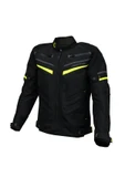 Vexo Calıfornıa 4 Mevsim Motosiklet Montu Siyah-Neon Sarı - 1