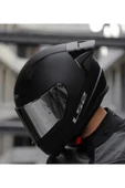 LS2 Rapıd 2 Race Mat Siyah Fullface Motosiklet Kaskı Gri Camlı thumbnail 1