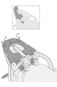 Givi Sr5109 Bmw F800gt (13-19) - F800r (09-18) - F800st (06-16) Arka Çanta Taşıyıcı thumbnail 3