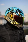 LS2 RAPID 2 NEO MAVİ-MOR KASK thumbnail 3