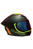 LS2 RAPID 2 EXTRA NEON SARI-NAVY MAVİ KASK ŞEFFAF KASK CAMI HEDİYELİ thumbnail 4