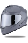 LS2 Storm 2 Nardo Gri  Full Face Motosiklet Kaskı Gri Camlı thumbnail 1