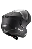 LS2 SCOPE 2 MAT SİYAH ÇENE AÇILIR KASK thumbnail 3