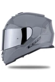 LS2 Storm 2 Nardo Gri  Full Face Motosiklet Kaskı Gri Camlı thumbnail 4