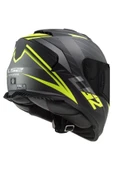LS2 Unisex Sarı Storm 2 Nerve Mat Kask thumbnail 2