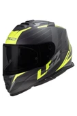 LS2 Unisex Sarı Storm 2 Nerve Mat Kask thumbnail 1