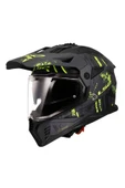 LS2 Pioneer 2 Crazy Kros Motosiklet Kaskı thumbnail 1