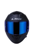 LS2 Storm 2 Full Face Motosiklet Kaskı Mavi Vizörlü thumbnail 3
