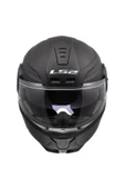 LS2 SCOPE 2 MAT SİYAH ÇENE AÇILIR KASK thumbnail 4