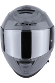 LS2 Storm 2 Nardo Gri  Full Face Motosiklet Kaskı Gri Camlı thumbnail 3