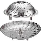 Paslanmaz Çelik Buharda Pişirme Sepeti thumbnail 3