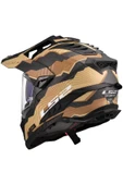 LS2 EXPLORER C KARBON TRICK MAT KAHVE- KASK - 6