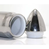 Mermi Tasarımlı Termos Bardak Gümüş thumbnail 2