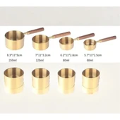 4'lü Ahşap Saplı Ölçü Kaşığı thumbnail 2