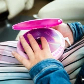 Lenco Taşınabilir CD Çalar Discman Şarj Özellikli Pembe CD-011 PK - 8