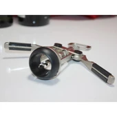 Paslanmaz Çelik Tirbuşon Şarap Açacağı Model 4 thumbnail 2