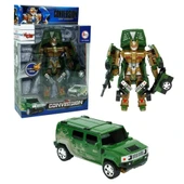 HW-899-1-2-5 KUT. DÖNÜŞEBİLEN ROBOT JEEP 1:24 -VRD thumbnail 1