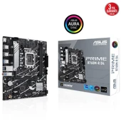 ASUS PRIME B760M-R D4 5333MHz OC DDR4 Soket 1700 M.2 HDMI mATX Anakart thumbnail 2