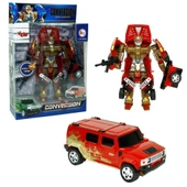 HW-899-1-2-5 KUT. DÖNÜŞEBİLEN ROBOT JEEP 1:24 -VRD thumbnail 3