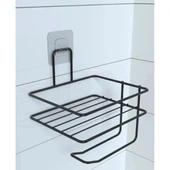 Pratik Yapışkanlı Metal Tuvalet Kağıdı Tutucu thumbnail 1