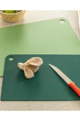 English Home Cut Me Plastik 2'li Kesme Tahtası Yeşil - 2
