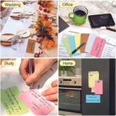 Boş Kelime Kartları 5x8 cm - 50 Adet Oval Kenarlı | Tabu & Not Kartları - Kraft thumbnail 3