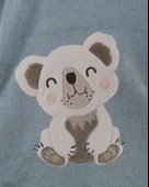 Sevimli Koala Desenli Kapüşonlu Bebek & Çocuk Panço Havlu Baveno thumbnail 4