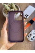 MTL iPhone 14 Pro Uyumlu Kadife Yüzeyli MagSafe Uyumlu Premium Kılıf SooCase691 - 3