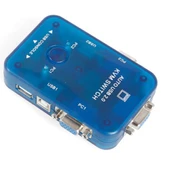 4949 Auto Otomatik Usb Kvm Switch 2 Port Çoklayıcı thumbnail 3