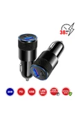 MTL 38W PD+USB Çift Portlu - Qualcomm QC 4.0 Desteği Araç Şarj Cihazı MT-A1833 - 1